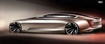 Cadillac Escala Concept - Design Sketch Render