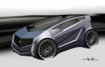 Cadillac Urban Luxury Concept Design Sketch