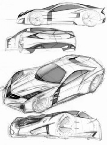 Carlsson C25 Design Sketches