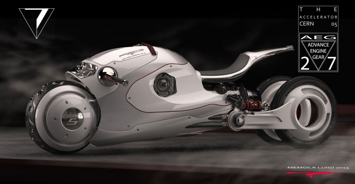 Cern 05 Bike Concept by Luigi Memola - Design Render