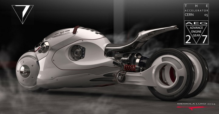 Cern 05 Bike Concept by Luigi Memola - Design Render