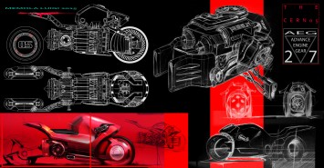 Cern 05 Bike Concept by Luigi Memola - Design Sketches