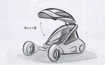 Chery @Ant Concept Design Sketch