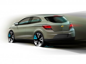 Chevrolet Onix Design Sketch