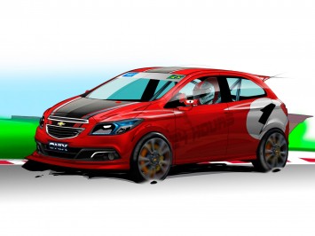 Chevrolet Onix Design Sketch