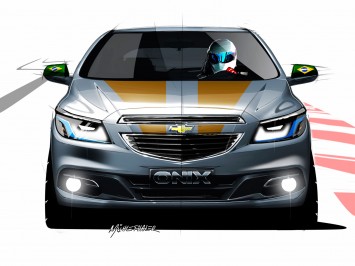 Chevrolet Onix Design Sketch