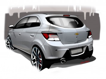 Chevrolet Onix Design Sketch