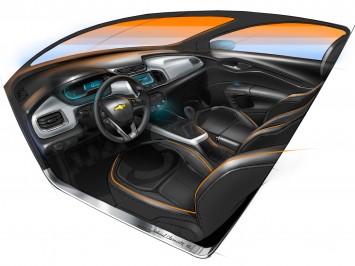 Chevrolet Onix Interior Design Sketch