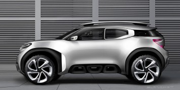 Citroen AirCross Concept Digital Design Sketch Render