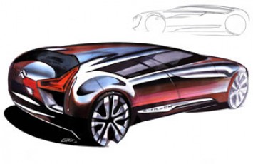 Citroen C Metisse Design Sketches