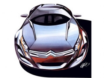 Citroen C Metisse Design Sketches