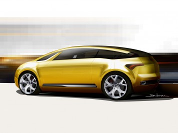 Citroen C-SportLounge Concept Design Sketch