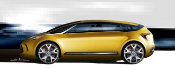 Citroen C-SportLounge Concept Design Sketch