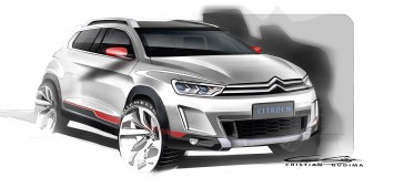 Citroen C-XR Concept - Design Sketch