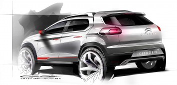 Citroen C-XR Concept - Design Sketch