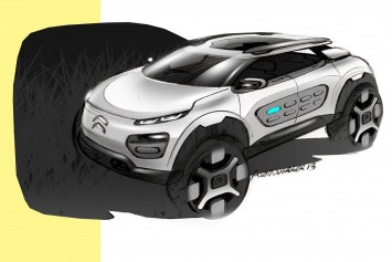 Citroen Cactus Concept - Design Sketch