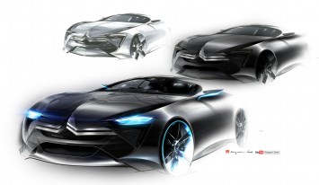 Citroen Concept   Design sketch by Sangwon Seok