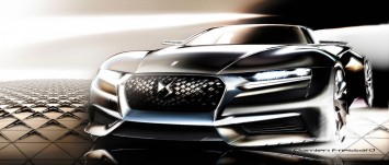 Citroen Divine DS Concept - Design Sketch by Damien Fressard