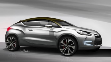 Citroen DS High Rider Concept - Design Sketch