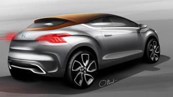 Citroen DS High Rider Concept - Design Sketch