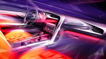 Citroen DS High Rider Concept Interior Design Sketch