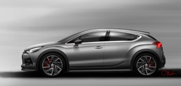 Citroen DS4 Racing Concept - Design Sketch