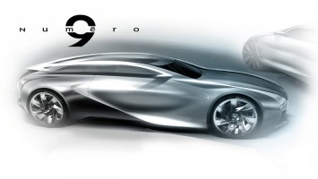 Citroen Numero 9 Concept Design Sketch