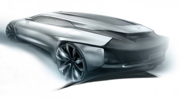 Citroen Numero 9 Concept Design Sketch