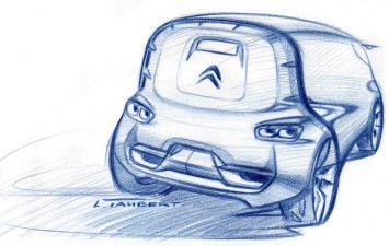 Citroen Tubik Concept Design Sketch