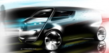 Citroen Tubik Concept Design Sketch