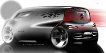 Citroen Tubik Concept Design Sketch