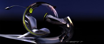 Citroen Tubik Concept Interior Design Sketch