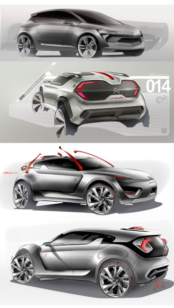 Concept Design Sketches by Antti Savio