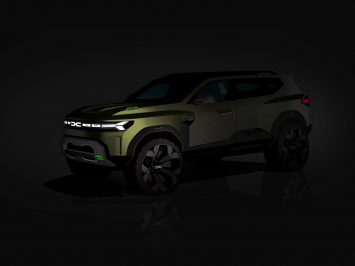 Dacia Bigster Concept Design Sketch Render