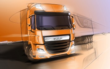 DAF CF - Design Sketch