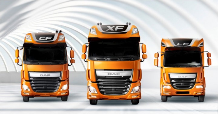 DAF CF, XF and LF line-up