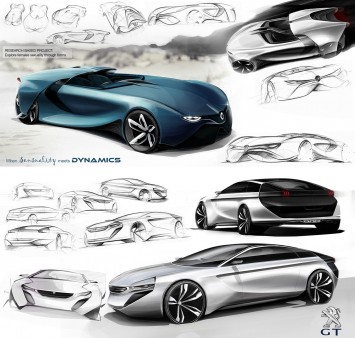 Design Sketches by Rajshekhar Dass