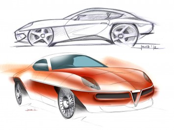 Disco Volante Concept Design Sketches