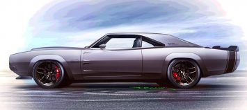 Dodge Super Charger 1968 Concept Design Sketch