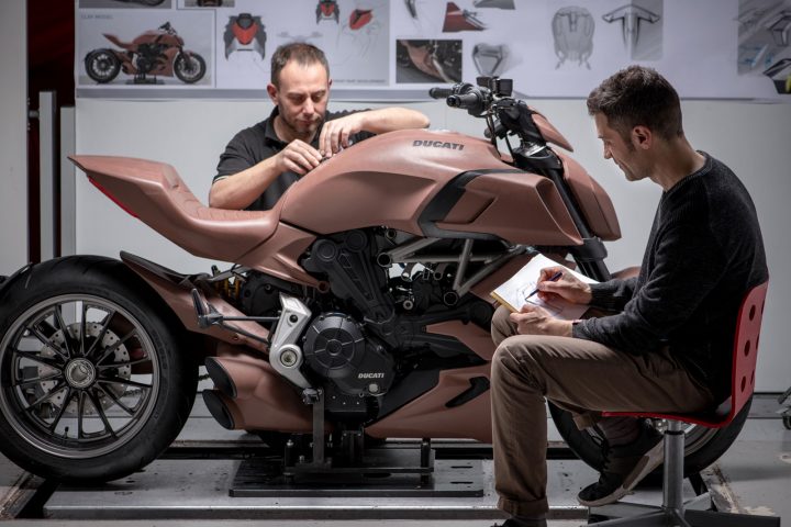 Ducati Diavel 1260 Clay Modeling