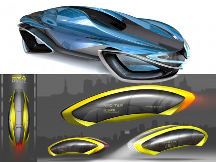 Art Center 2012: Levitating Concept Vehicles