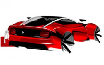 Ferrari Concept Design Sketch