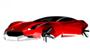 Ferrari Concept Design Sketch