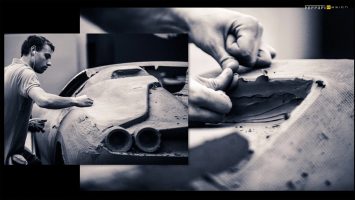 Ferrari J50 Design Process Clay Modeling