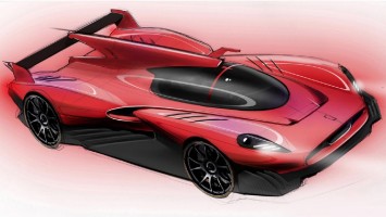 Ferrari P4-5 LMP Design Sketch