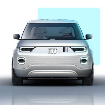 Fiat Centoventi Concept Design Sketch Render