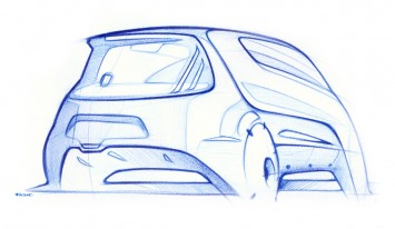 Fiat Mio FCC III Concept Design Sketch