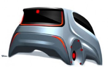 Fiat Mio Precision Design Sketch