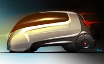 Fiat Mio Precision Design Sketch