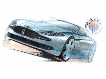 Fisker Tramonto Design Sketch